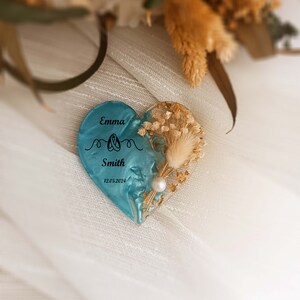Resin Magnet Wedding Favors, Wedding Favors for Guests in Bulk, Epoxy Magnet, Bridal Shower Favors, Rustic Wedding Favors, Birthday favors