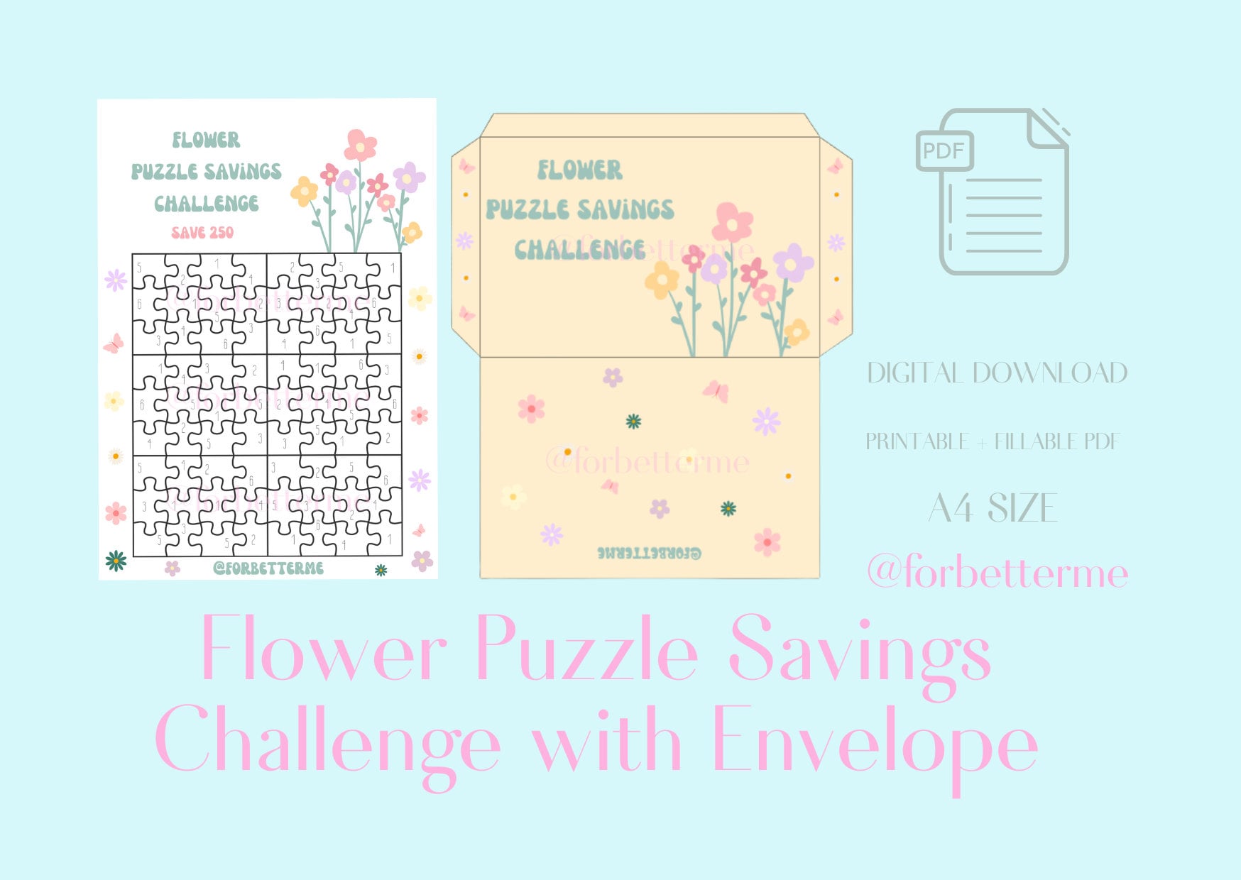 savings challenge 長方形 フラワー Nj_saving il_fullxfull.4936015643_ajsh.jpg