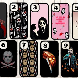 Horror Movie Friday The 13th Jason Voorhees Pattern Phone Case for IPhone  5s 6 6S 7 7 Plus X XR XS MAX Samsung S3 S4 S5 S6 S7 S8 S9 Note8 9 PLUS NOTE