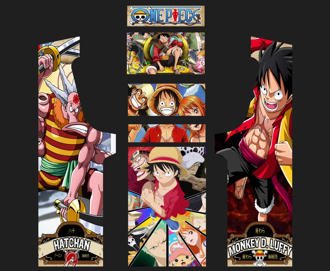 Stickers - One Piece - Skulls Equipage Luffy - MANGA