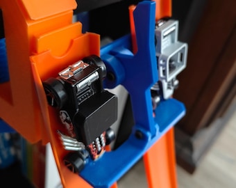 2 Car Lane Start Gate for Hot Diecast Wheels and Match box