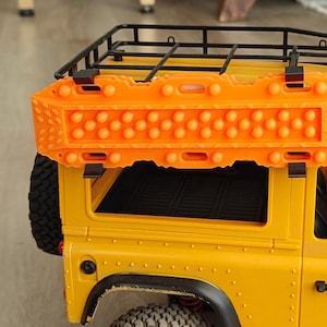 Planches de traction radiocommandées à l'échelle 1/10 - Rampes de récupération tout-terrain pour chenilles, camions et buggies radiocommandés - Échelles de sable durables et réalistes