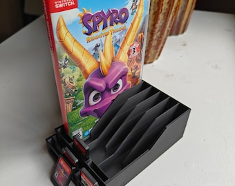 Game Cartridge Storage Case | Video Game Holder & Organizer | Compatible with Switch Game Cards | Gaming Accessory Storage