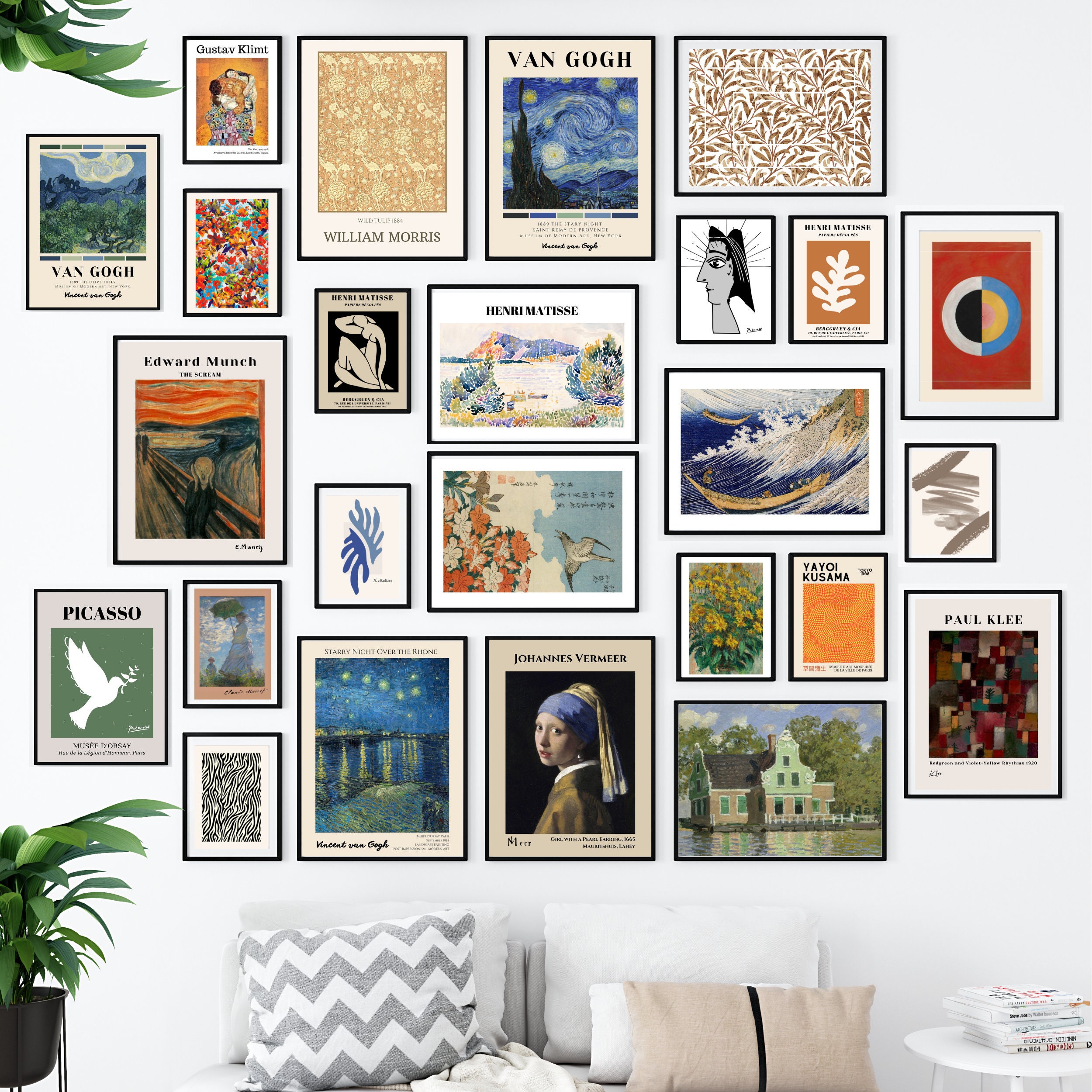 Eclectic Prints Mega Bundle 50 Eclectic Wall Art Set - Etsy