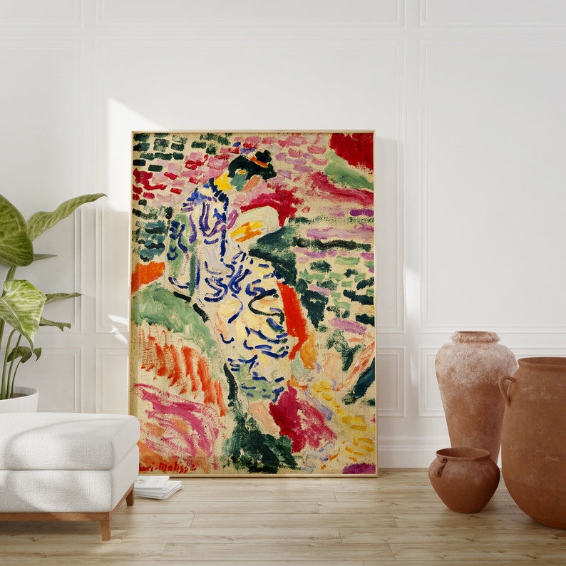 6x Matisse Kunstdrucke A4 - Premium Wandbilder Set Für Wohnzimmer & Schlafzimmer
