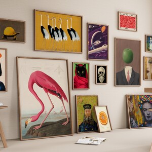mega bundle	eclectic gallery set	maximalist wall art	vintage wall paper	famous painting	gallery wall art	japanese art	aethetic decor	eclectic wall art	vintage art prints	printable wall art	digital prints	modern art gallery