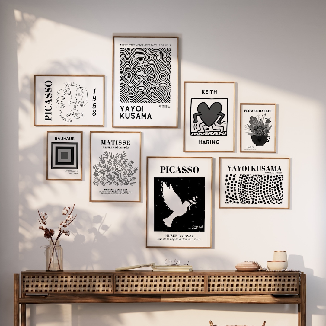 Printable Gallery Wall Art Set, Gallery Wall Set, Matisse, Instant
