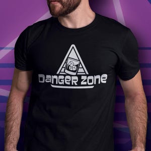 Danger Zone Shirt | Funny Archer Quote Tee | TV Comedy Phrasing Shirt | Scotch Bourbon Whiskey Gift for Him | Spy Parody T-Shirt
