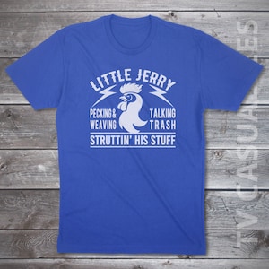 Little Jerry Pecking & Weaving Mens T-shirt or Tank Top -Funny, Pop Culture Shirt