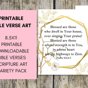 Psalms Scripture Art