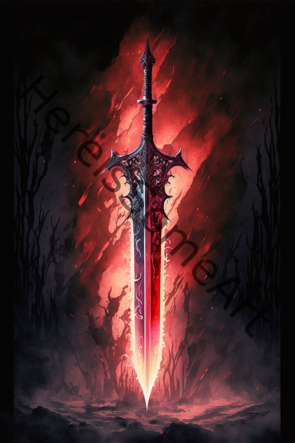 Fantasy Swords Wallpaper