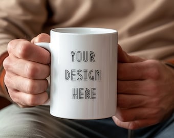 Maqueta de taza de 11 oz, Maqueta de taza de café, Maqueta de taza acogedora, Maquetas de maqueta de objeto inteligente para taza de café, Maqueta de taza en blanco, Plantilla de maqueta de taza de 11 oz