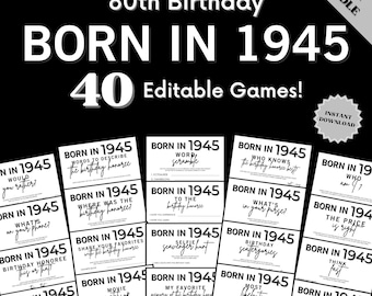 Birthday Party Games