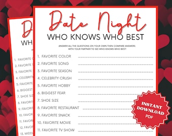 Date Night Couples Games