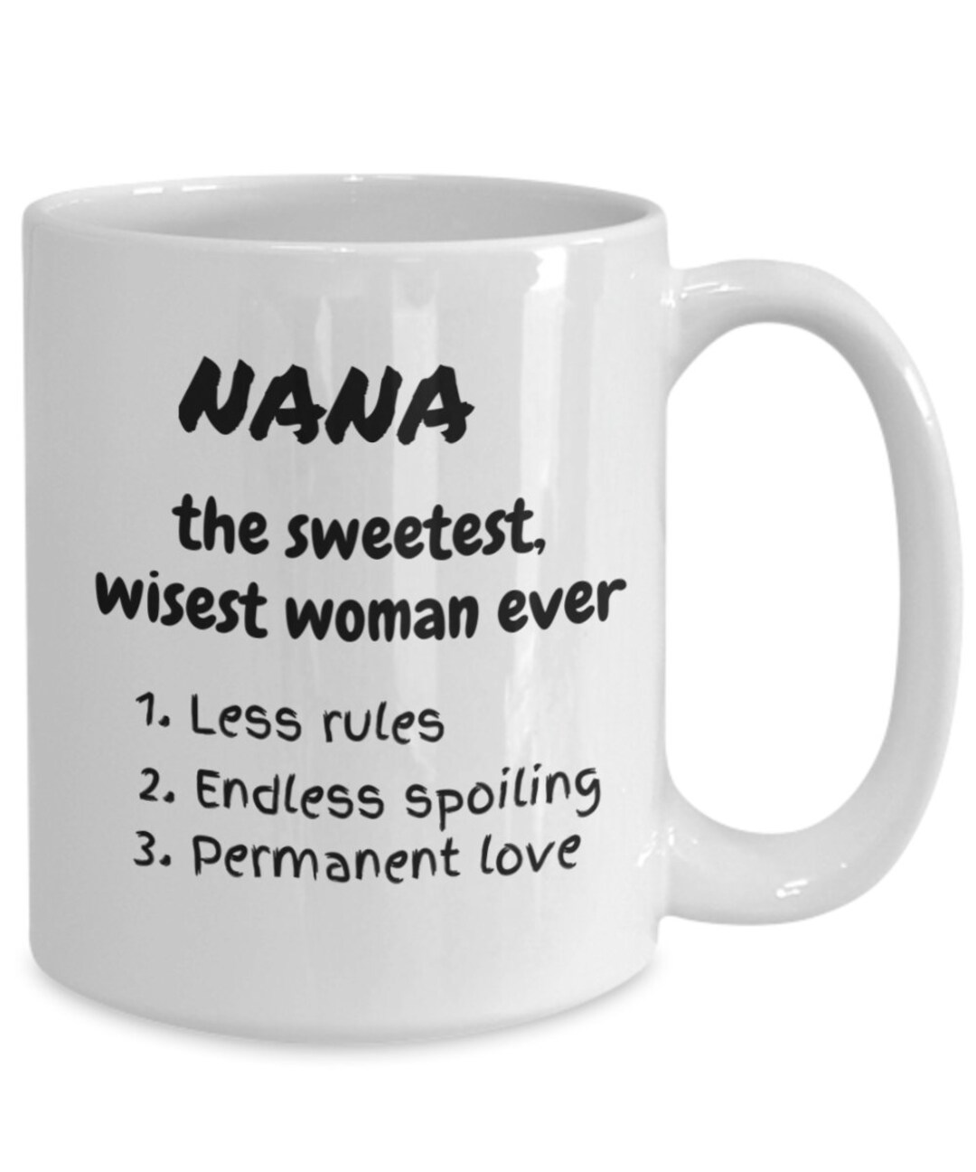 Nana Gift Nana Mug Nana Coffee Cup Birthday Gift Idea for Nana Etsy