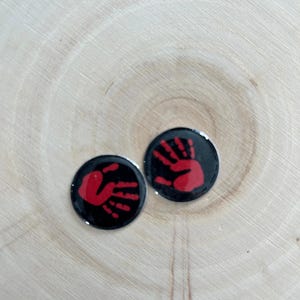 Epoxy Cabochons für Ohrringe/ verschiedene Perlenprojekte