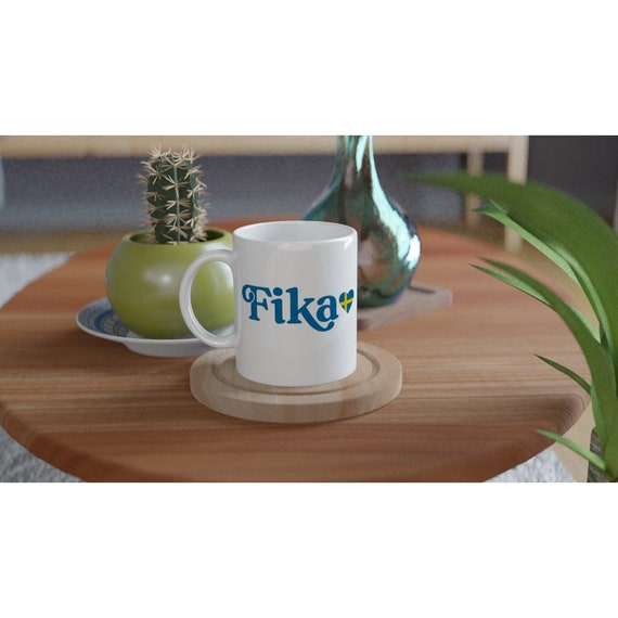 Swedish Fika Coffee Mug, Nordic Gift - Etsy