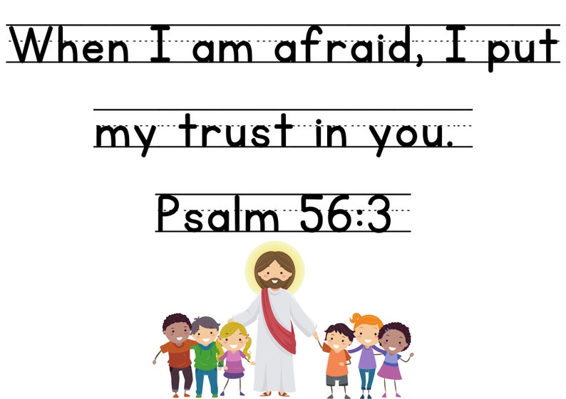 52 Bible Verses for Kids- Canva Pro Template- Digital Download-kids ...