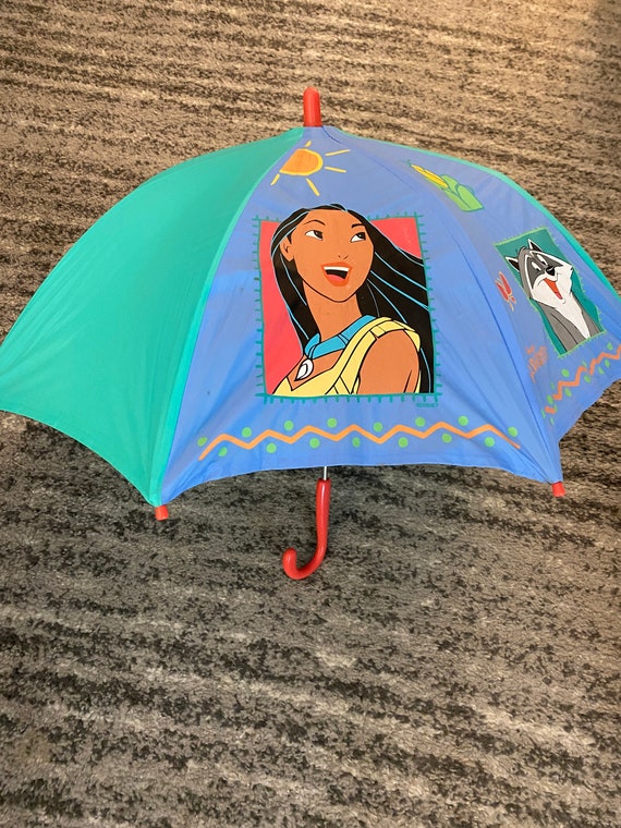 RARE Vintage Pocahontas Umbrella - image 3