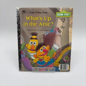 Livre d&#39;or des années 80 - Bert & Ernie - Quoi de neuf dans le grenier - Rue Sésame