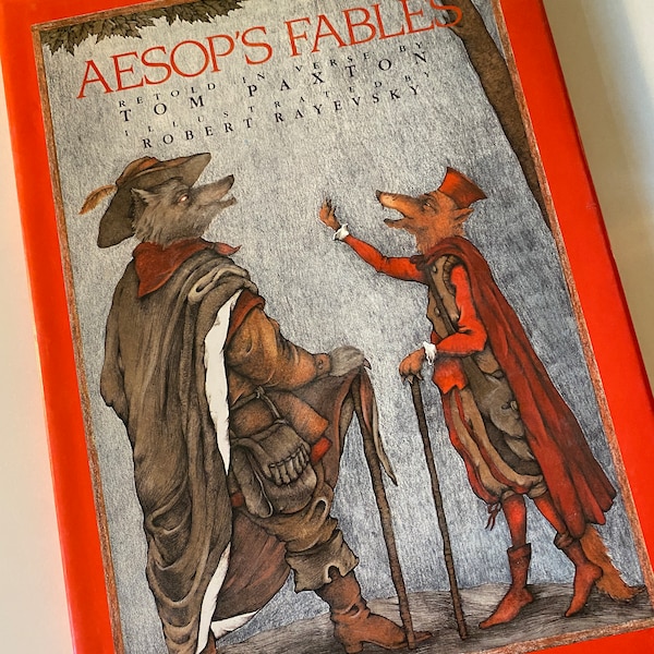 Aesop's Fables 1980s Book