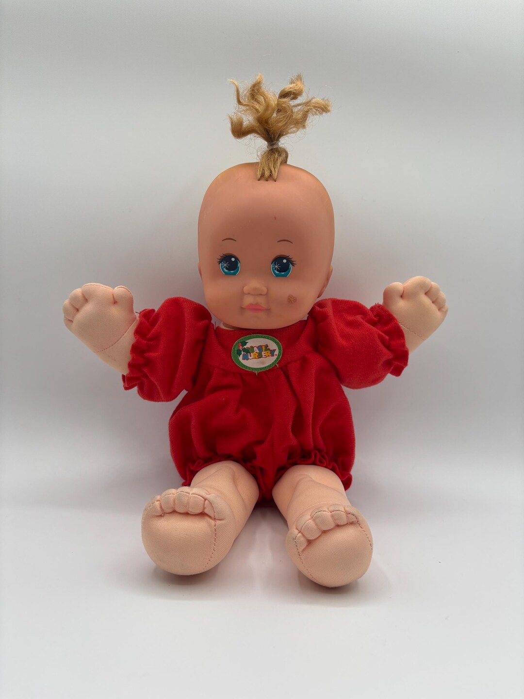 MATTEL MAGIC NURSERY Baby Doll With Red Holiday Outfit Etsy