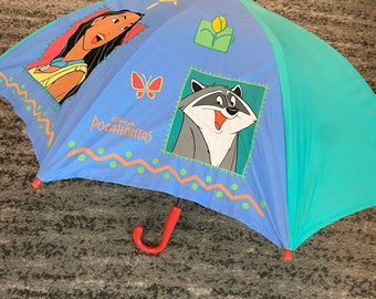 RARE Vintage Pocahontas Umbrella