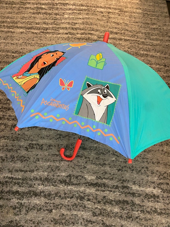 RARE Vintage Pocahontas Umbrella - image 1