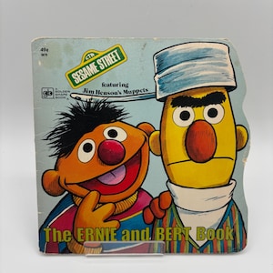 The Ernie and Bert Book - 1977 - Vintage Sesame Street