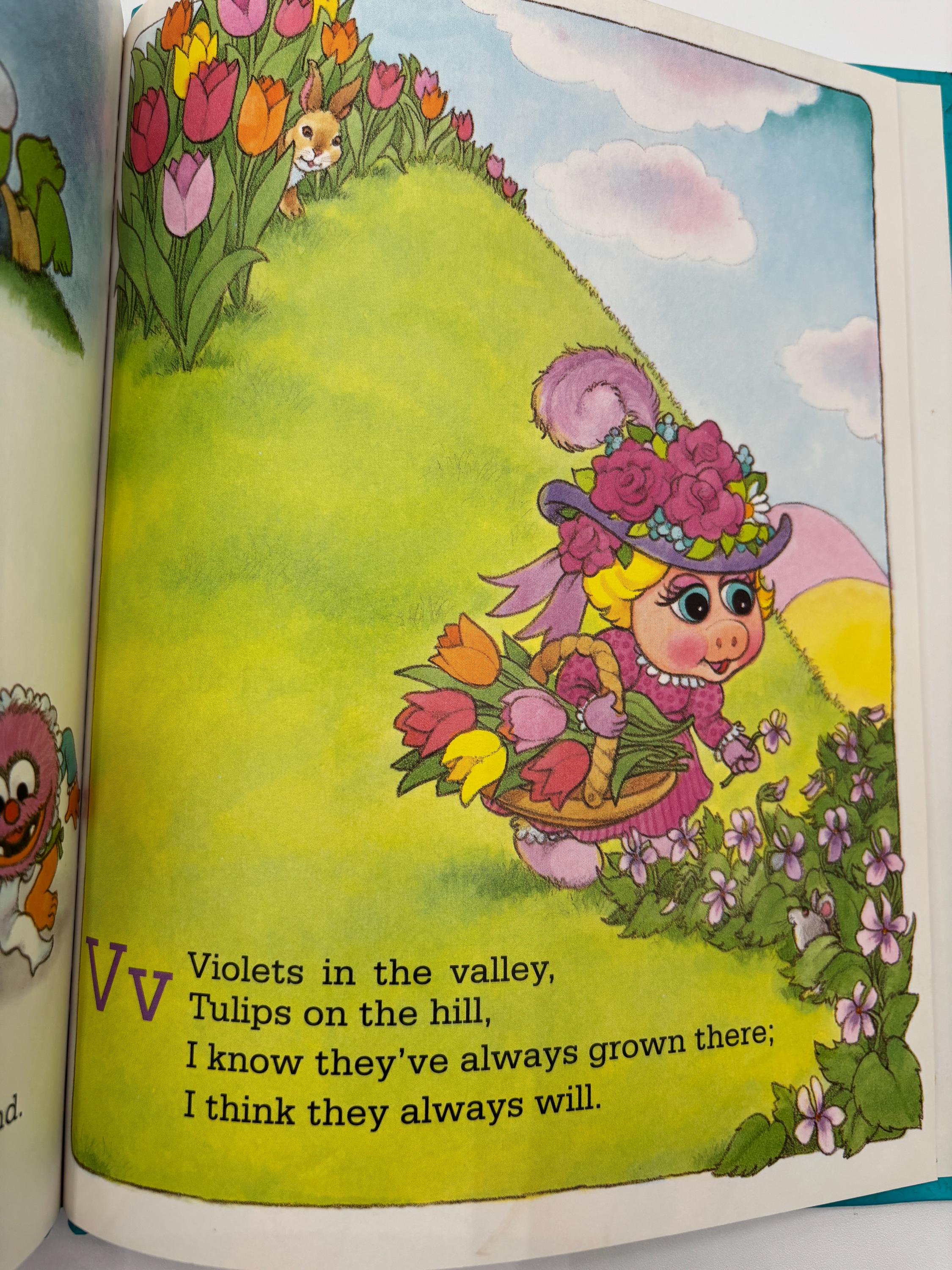 Muppet Babies Nursery Rhymes ABC - Jim Henson 1992 - Etsy