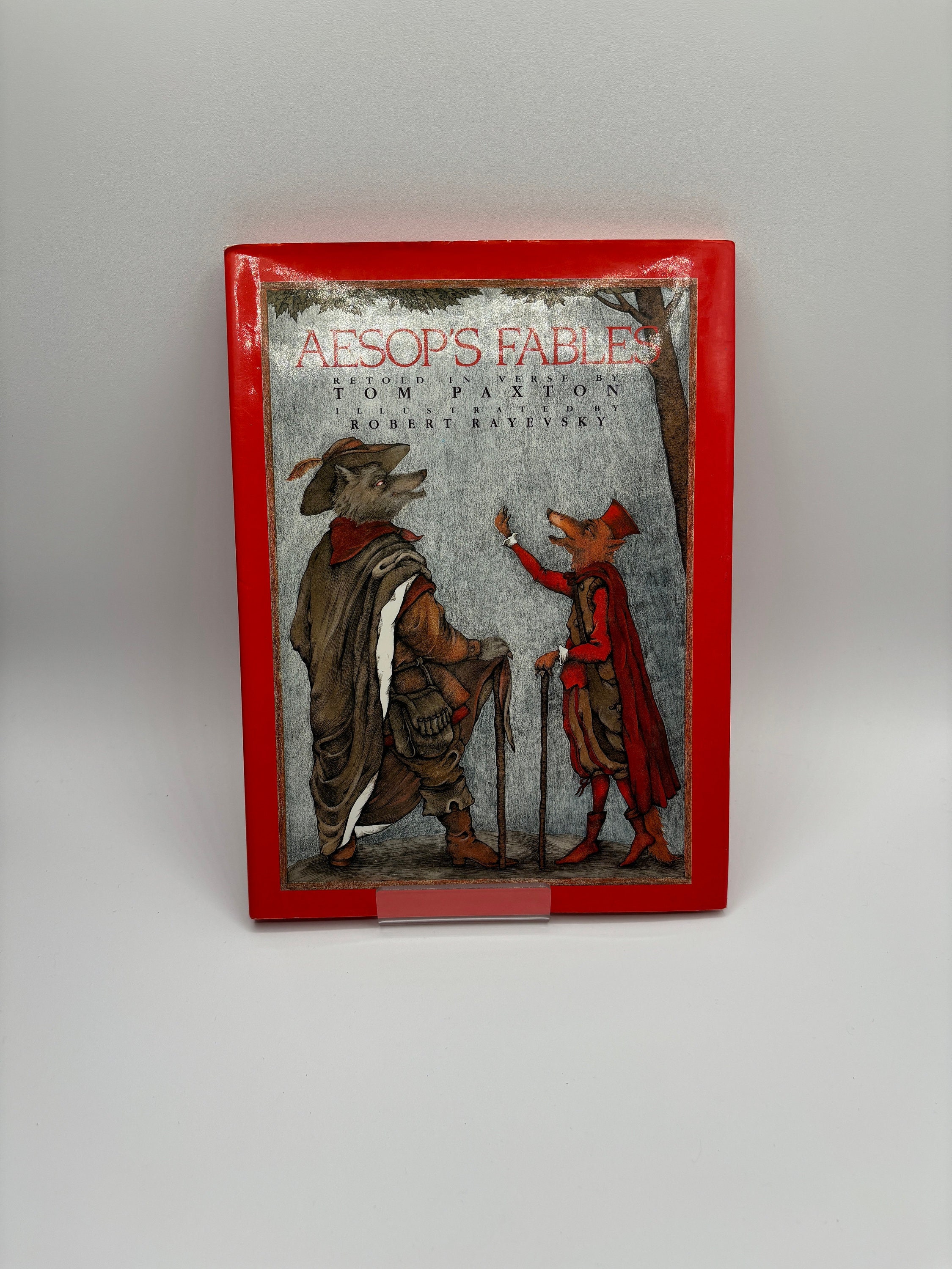 Aesop's Fables 1980s Book - Etsy