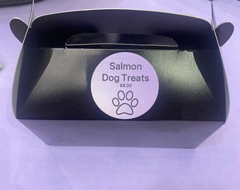 Golosinas de salmón para perros/Golosinas totalmente naturales para perros/Golosinas caseras para perros/Golosinas gourmet para perros/Golosinas naturales para perros/Golosinas saludables para perros/Golosinas deliciosas para perros