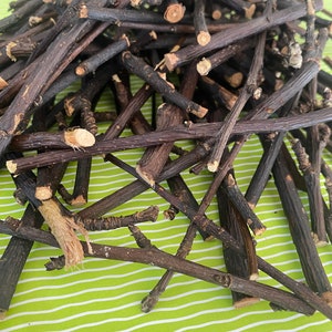 Organic Pear Sticks/Pear Wood/Rabbit Chew Stick/Guinea Pig Chew Stick/ Small Animal Chew Stick/Pear Stick/Organic Pear Sticks/Chew Sticks