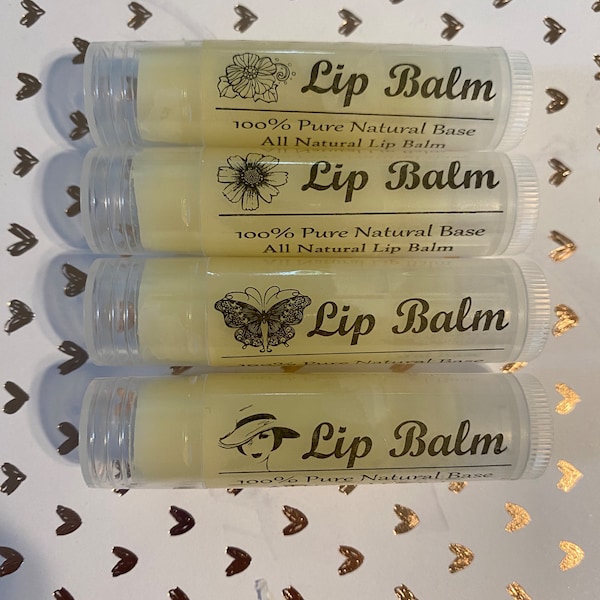 All Natural Chapstick/Chapsticks/Homemade Chapstick/Coconut Oil Chapstick/Shea Butter Chapstick/All Natural Homemade Chapstick