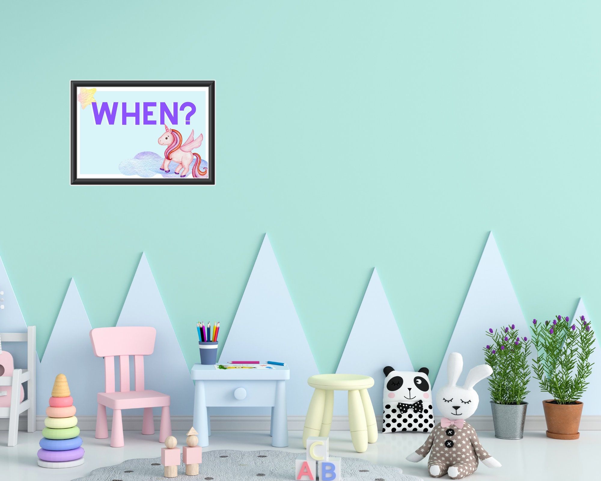 Digital Download of Magical Question Words for Display for Home School ...