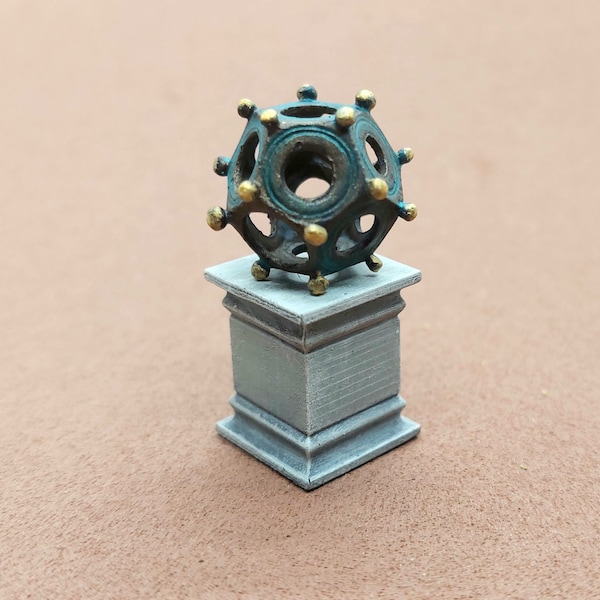 Miniature Roman Dodecahedron - Modern Copy