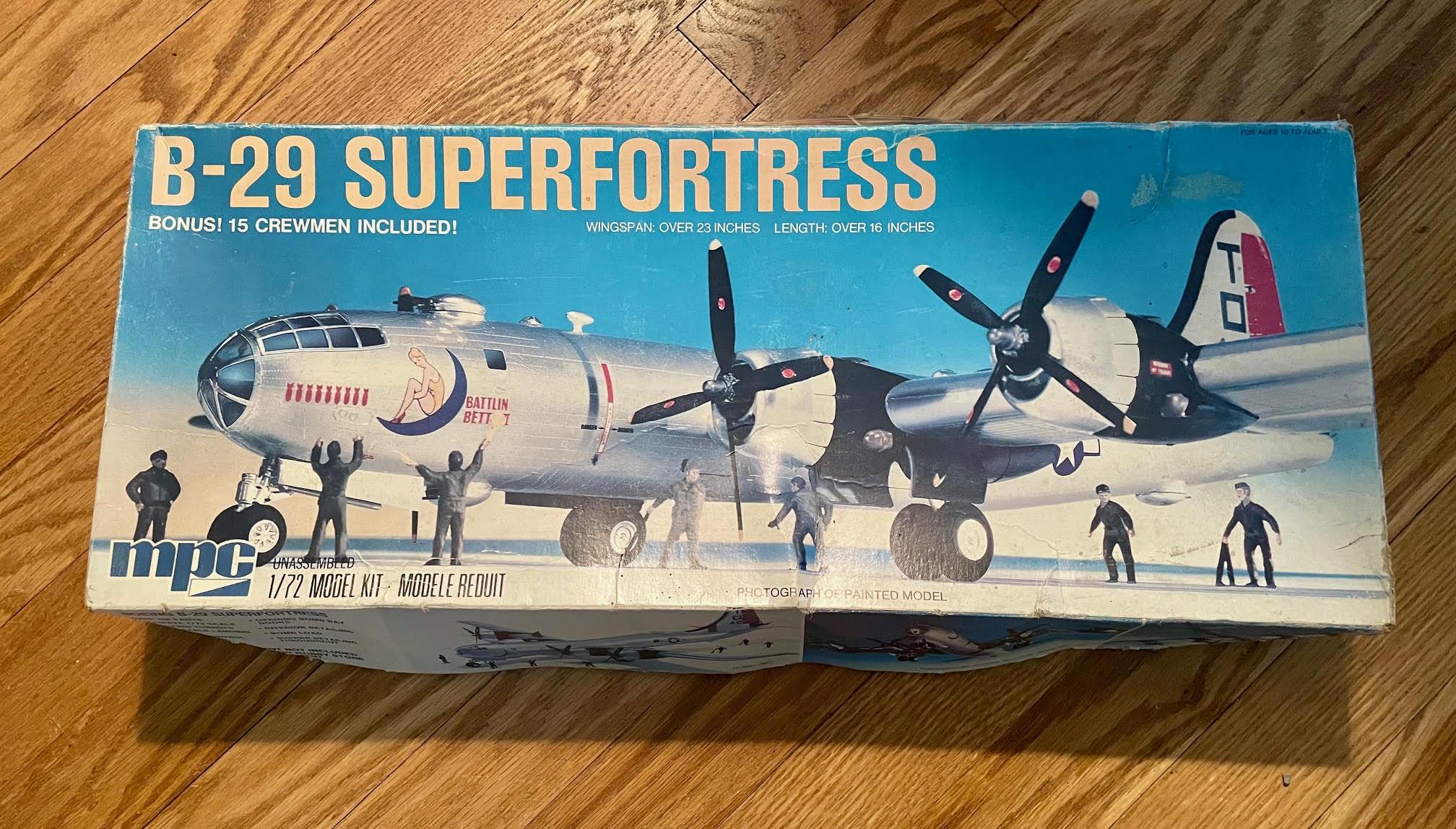 B29 Superfortress Model Kit - Etsy