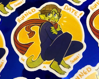 Ninja Snake Jay 3" Glossy Vinyl Sticker
