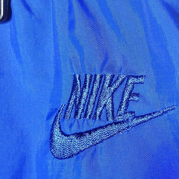 Vintage 80's Nike Blue Windbreaker Jogger Sweatpa… - image 7