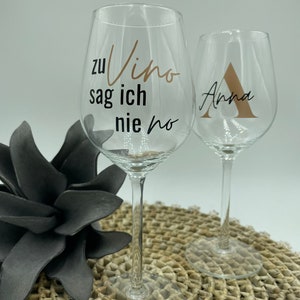 Weinglas / Sektglas personalisiert / Braut / Trauzeugin / JGA / Hochzeit / Geschenk / Muttertag/Vatertag/Abitur/XL/ Holy Aperoli/Lillet Bild 6