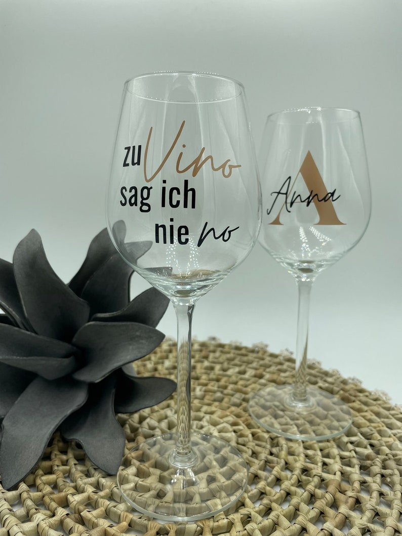 Weinglas / Sektglas personalisiert / Braut / Trauzeugin / JGA / Hochzeit / Geschenk / Muttertag/Vatertag/Abitur/XL/ Holy Aperoli/Lillet Bild 6
