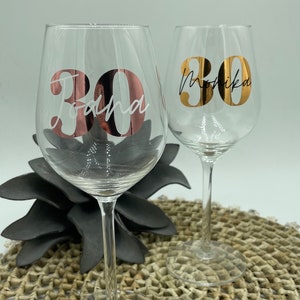 Weinglas / Sektglas personalisiert / Braut / Trauzeugin / JGA / Hochzeit / Geschenk / Muttertag/Vatertag/Abitur/XL/ Holy Aperoli/Lillet Bild 7