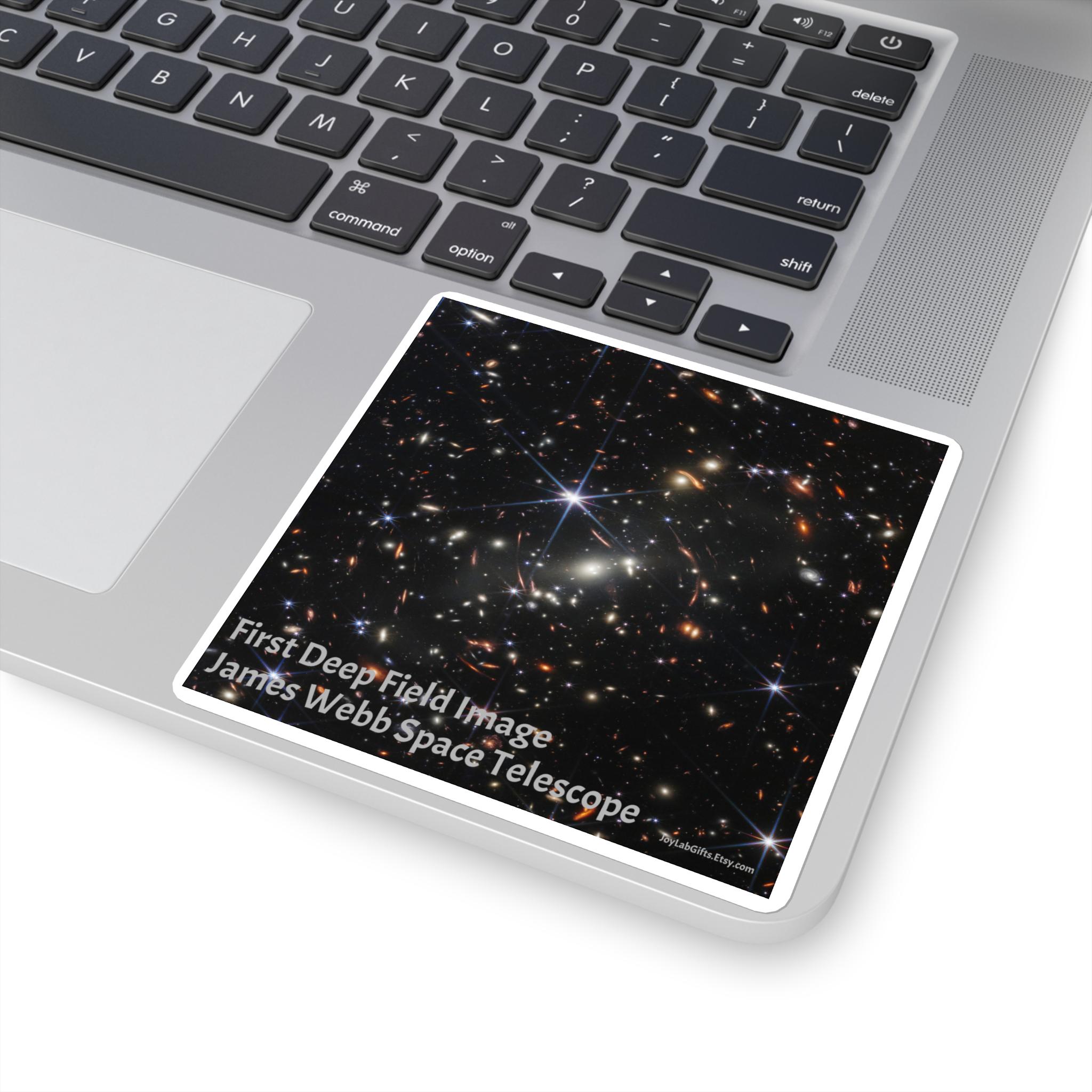 Square Stickers - First Deep Field James Webb Space Telescope NASA ...