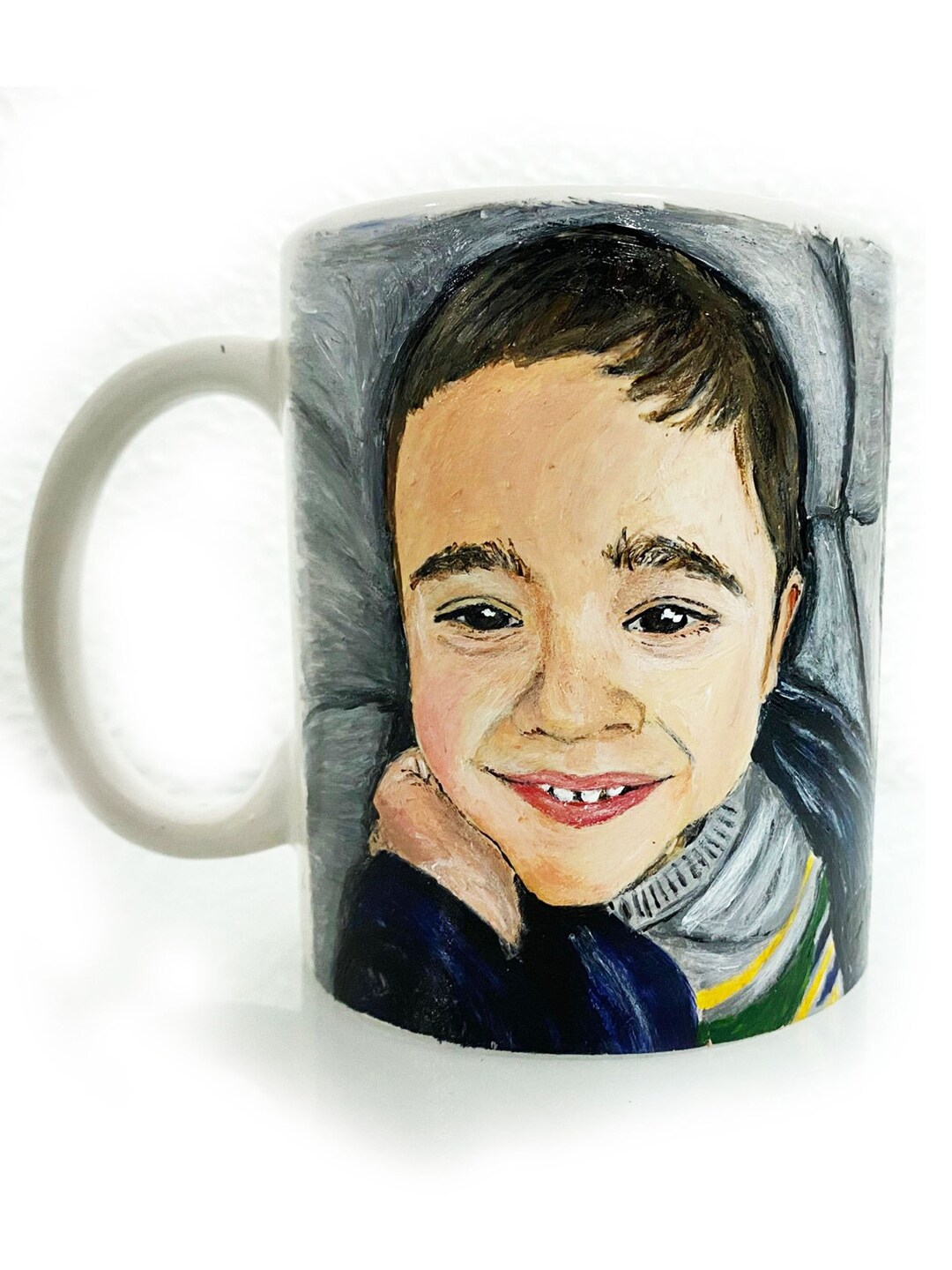 Personalised Hand Painted Mugs Etsy