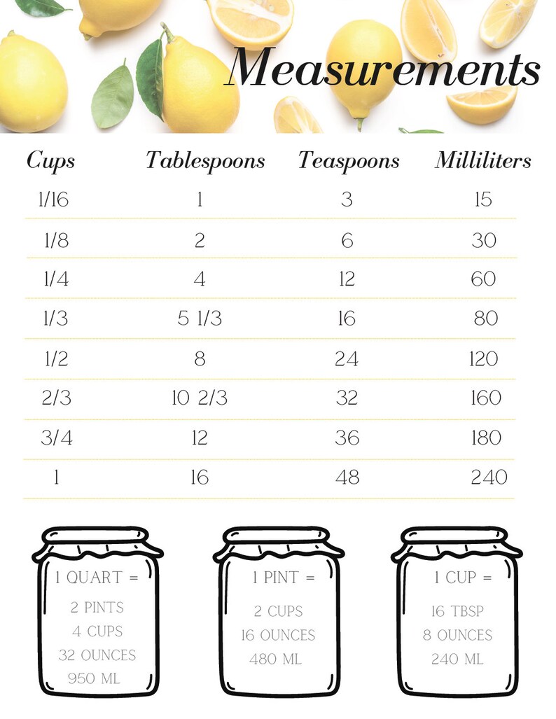 Blank Recipe Book Etsy