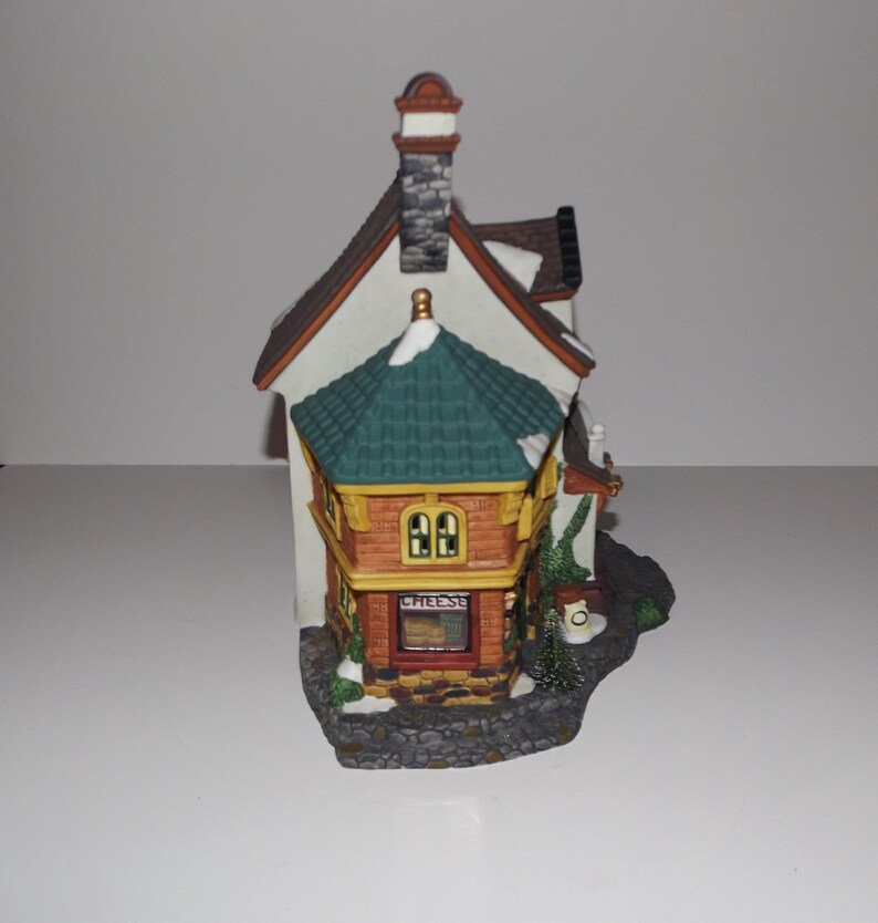 2000 Heartland Valley Village Lighted Bisque Porcelain General Store Etsy