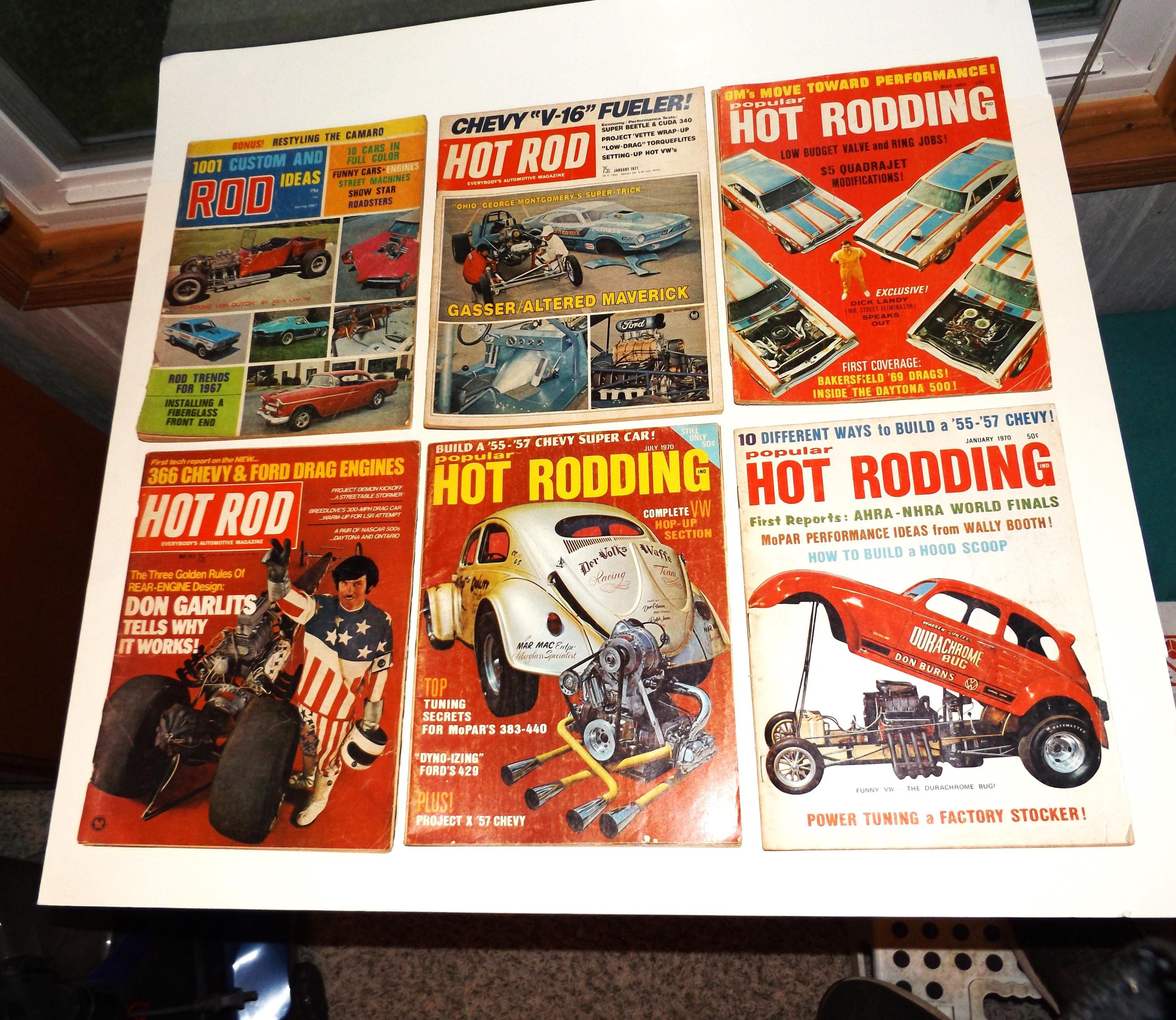 【Hot Rod】　ヴィンテージマガジン　1970年代 Vintage Hot Rod Magazine September 1970 Roadsters for the