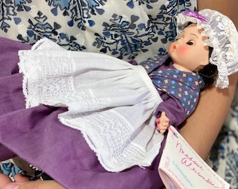 Vintage Madame Alexander Doll Little Women Marme Doll Collection Vintage Home Decor Historic Collectible Doll Classic Literature Character