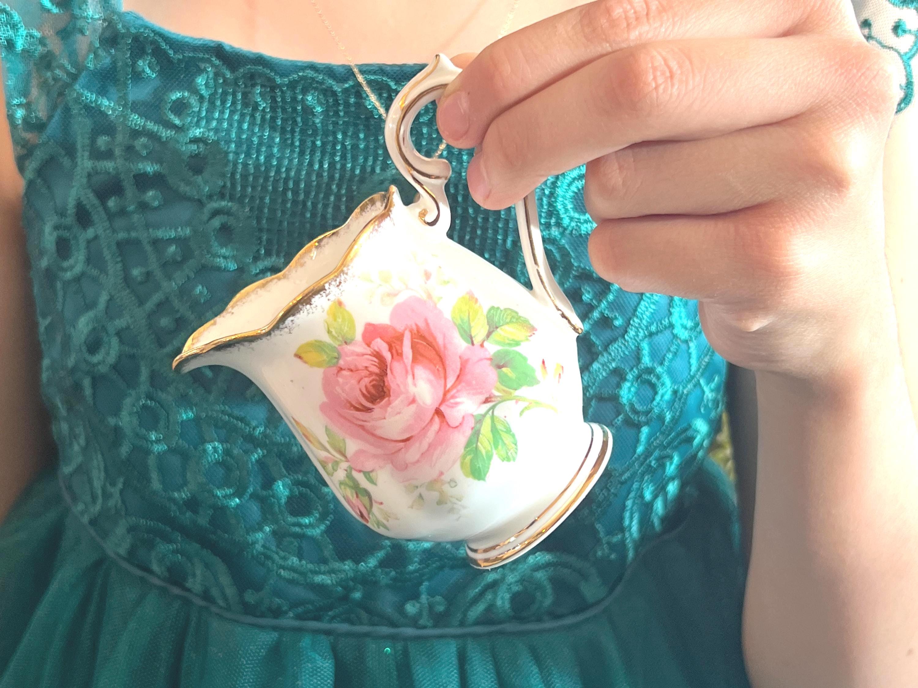 【美品】英国製　ロイヤルアルバート★アメリカンビューティー★ケーキ皿　5枚 ROYAL ALBERT - 【レア美品】英国製 ロイヤルアルバート☆リンデール