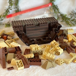 Brown Legos 1/2 Lb Assorted Lego Bricks 8oz Lego Pieces Building Block Plastic Building Brick Classic Toy Lego & Compatible Brown bricks